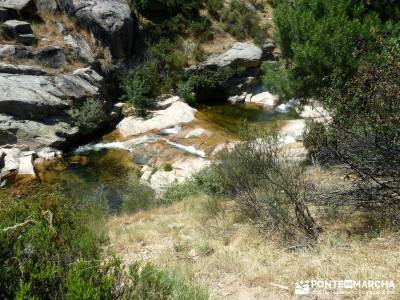 La Pedriza-Río Manzanares Madrid-Charca Verde; mochilas modelos cotos valdesqui